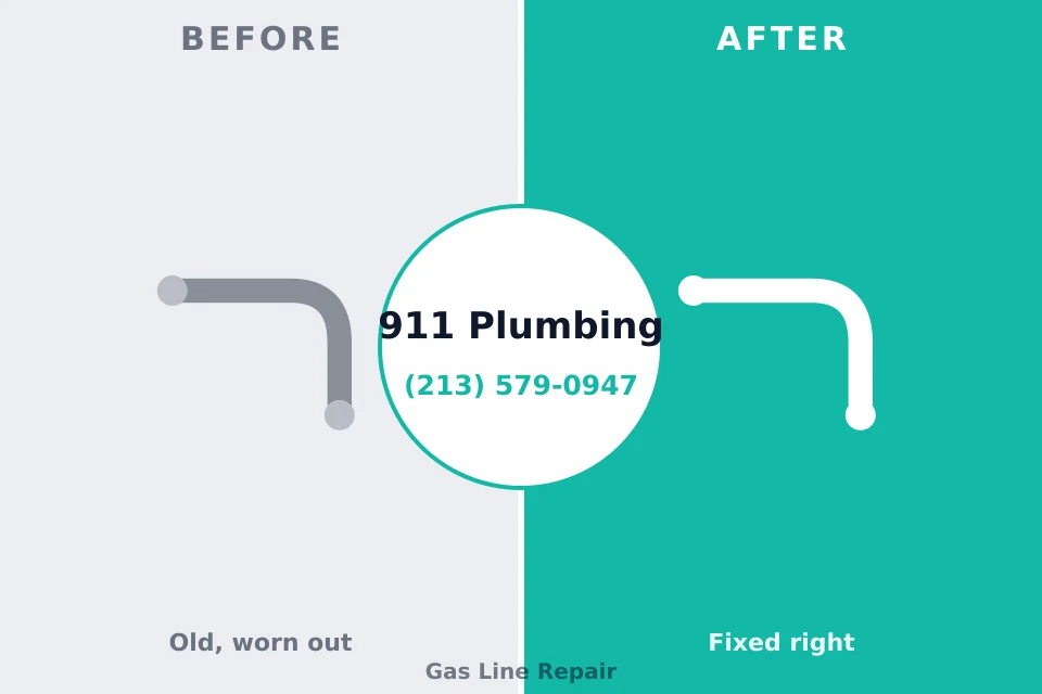 Before and after: plumbing repair St. Paul, NE